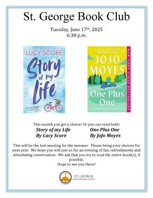 ST. GEORGE BOOK CLUB