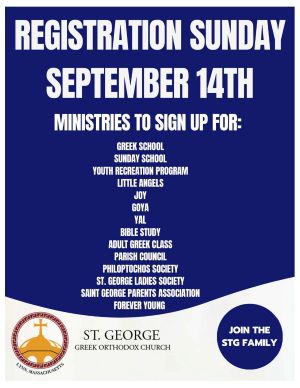 REGISTRATION SUNDAY